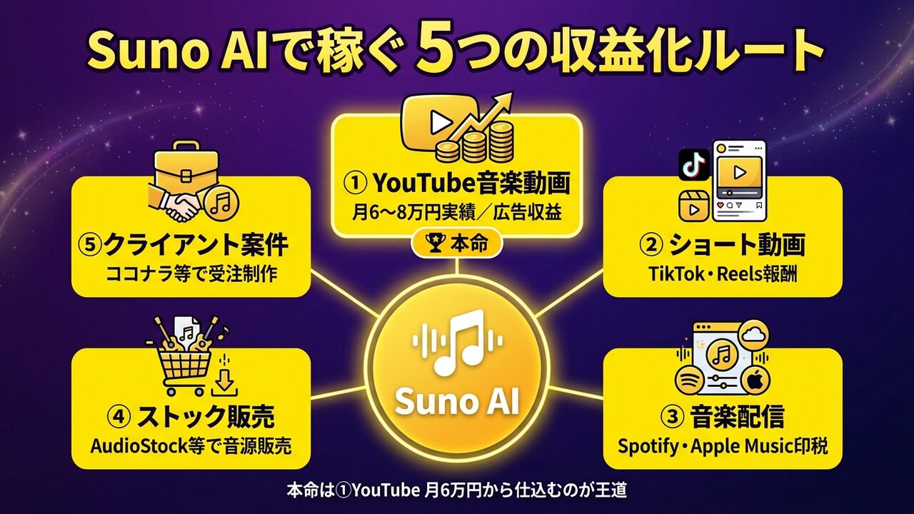 Suno AIトラブル回避ロードマップ