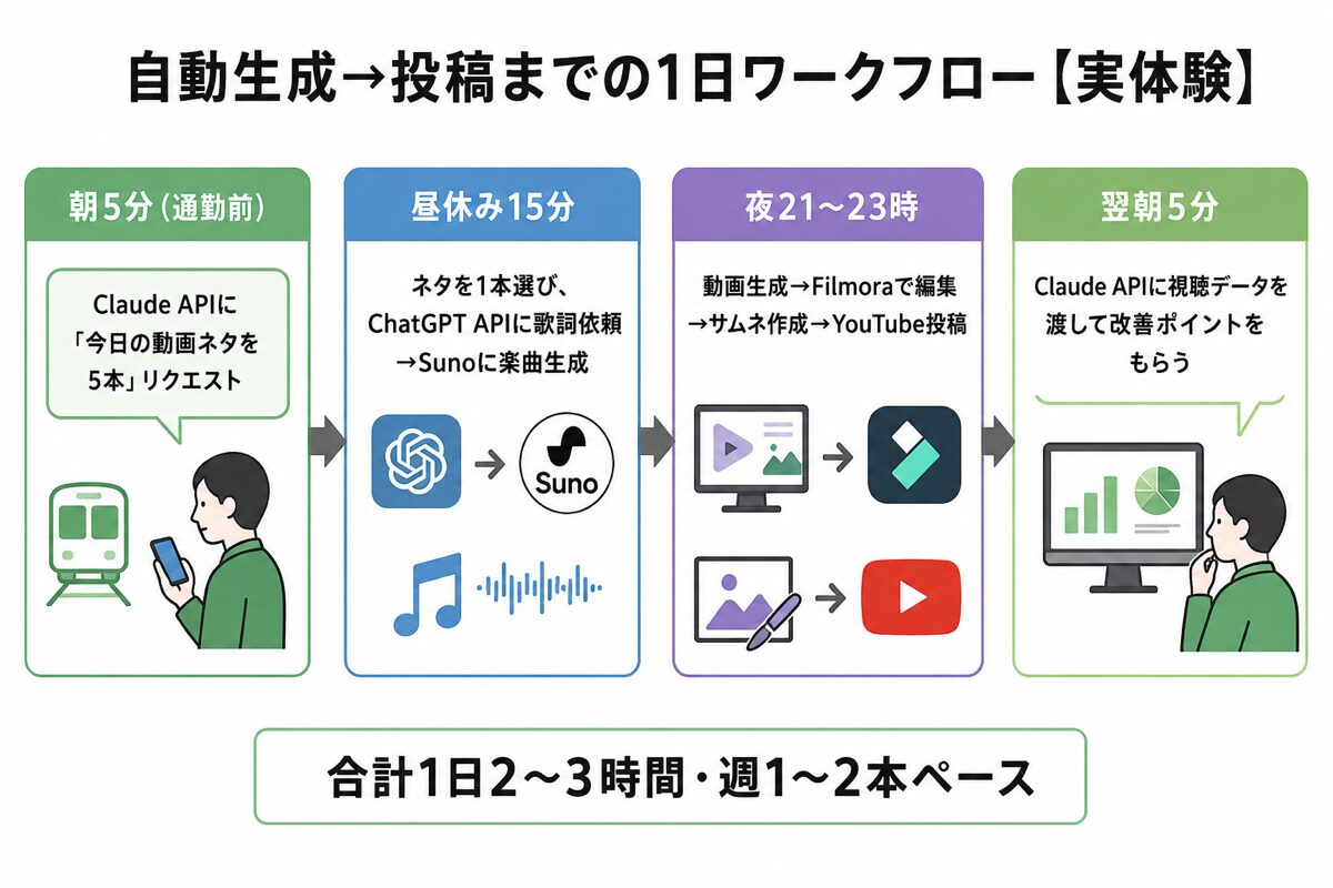 1日ワークフロー